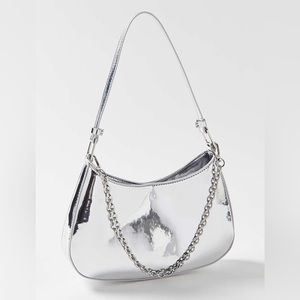 Urban Outfitters Metallic Silver Purse